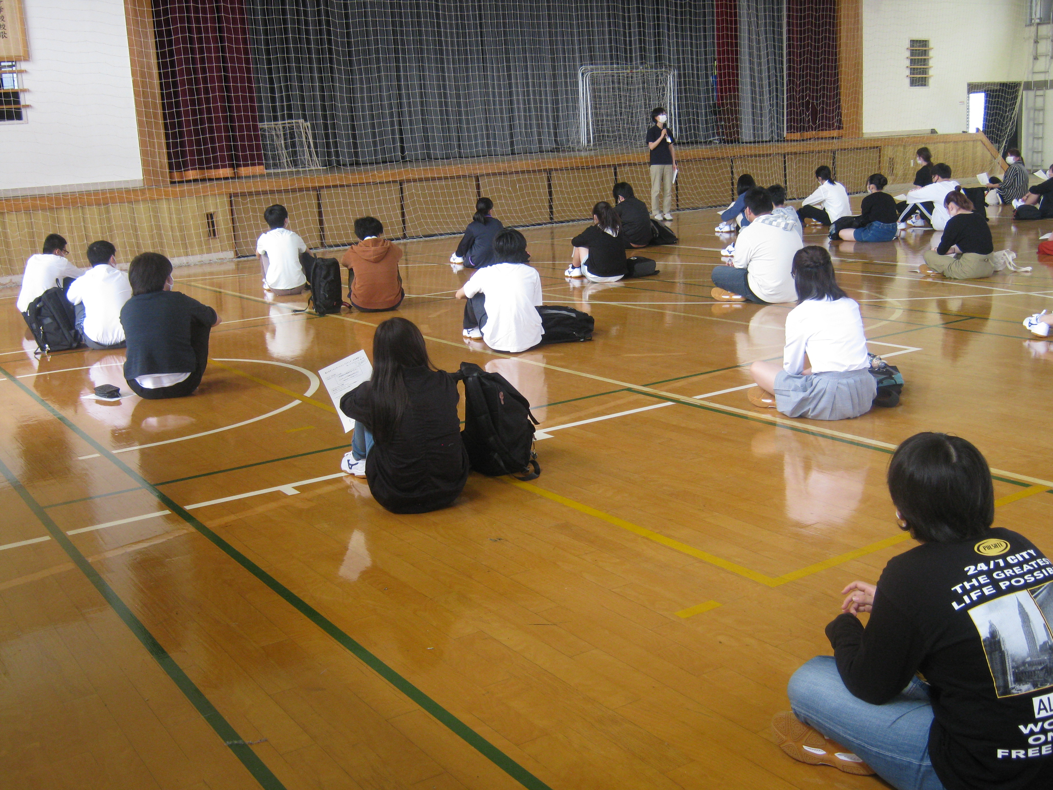 スクールカウンセラー講話実施 仙台市立仙台大志高等学校